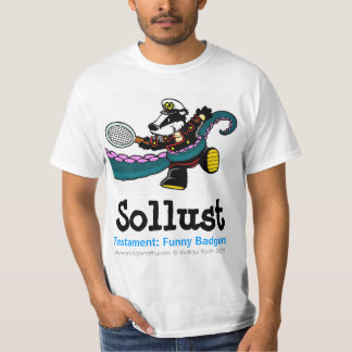 TESTAMENTO: Camiseta DIVERTIDA de Sollust de los