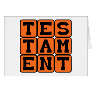 Testamento, Prueba de Hecho