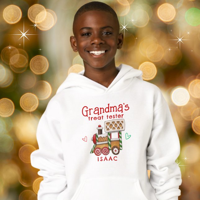 Tester de la abuela para el tren de Gingerbread Cu (Personalize and make it your own. Available in multiple apparel types, sizes and colors. )