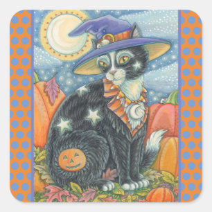 TESTIGO DE GATO NEGRO DE HOCUS POCUS, PEGATINAS DE