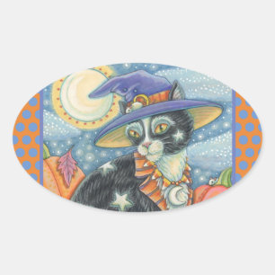 TESTIGO DE GATO NEGRO DE HOCUS POCUS, PEGATINAS DE