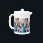 tetera<br><div class="desc">Añada un toque de encanto parisino a su rutina de té con nuestra tetera de cerámica Sweet Macaronis. Con un delicioso diseño de macaronis de tonos pastel envuelto en un acabado suave y brillante, esta tetera es perfecta para todo aquel que ame un poco de dulzura en su día.</div>