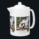 TETERA ANTIGUO INGLATERRA<br><div class="desc">Dos agricultores Tudor disfrutando de un tiempo de calidad, uno en busca de ale y el otro tocando un tambor.</div>
