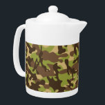 Tetera Camuflaje en cascada<br><div class="desc">El camuflaje se ha puesto de moda y aparece en colores llamativos. Esta combinación se verá fabulosa en todo para... desde el papel de tejido hasta las zapatillas de tenis... desacoplamiento o envoltura de regalo.</div>