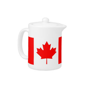 Tetera canadiense de la bandera