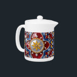 Tetera con diseño colombiano<br><div class="desc">Aumente su experiencia de té con nuestra Tetera en el Diseño de Colores Colombianos, donde el orgullo cultural se encuentra con la elegancia refinada. Esta exquisita tetera, con un impresionante efecto de piedra en 3D en el vibrante amarillo, azul y rojo de la bandera colombiana, es una perfecta fusión de...</div>