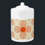 Tetera Dainty Dot Florals<br><div class="desc">Pequeños elementos florales dulces combinados con pequeños puntos dispersos, creando un patrón general bonito y refinado.</div>