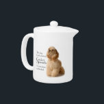 Tetera de cocker spaniel<br><div class="desc">Esta tetera de cocker spaniel es un gran regalo para cualquier amante de cocker spaniel.</div>