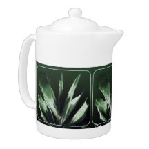 Tetera de Hojas de Té Verde