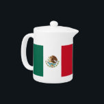 Tetera de la Bandera Mexicana<br><div class="desc">Añada un toque de herencia mexicana a su colección de té con nuestra exclusiva tetera con la bandera de México! Esta tetera, elaborada con meticulosa atención a los detalles, es más que sólo un elemento funcional; es una celebración de la vibrante cultura y las ricas tradiciones de México. El impactante...</div>