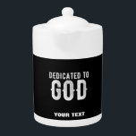 TETERA DEDICADO AL TEXTO BLANCO DEL PERSONALIZABLE GUAY D<br><div class="desc">ESTE ES UN DISEÑO COLORIDO PARA TODO EL MUNDO DEDICADO A DIOS ALMIGHY EN EL ALTAR COMO (Seminarios en el seminario, reverendo, padres, hermanas, hermanos, monjes, monjas, católicos fieles, anglicanos, pentecostales y otras religiones en comunión, hijos e hijas de dios, hijos de personas ligeras, que Amo a sus vecinos, cristianos...</div>