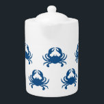 Tetera del cangrejo azul<br><div class="desc">Tetera del cangrejo azul</div>