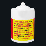 Tetera El verdadero negocio de las letras de palabras de<br><div class="desc">Palabras de mensaje de tipo poster para promocionar servicios de artículos de productos</div>
