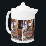 TETERA ESTACIÓN DE TREN ANTIGUA<br><div class="desc">Diseño fotográfico de una báscula para maletas de la estación victoriana.</div>