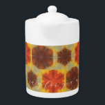 Tetera Falli'n Easy For You Love Fall Kaleidoscope<br><div class="desc">Falli'n Easy For You Love Fall Kaleidoscope.</div>