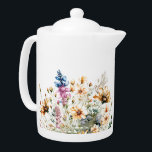 Tetera Floral silvestre<br><div class="desc">Teapot floral silvestre</div>