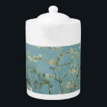 Tetera Flores de almendra por Bella Artes Vincent Van Gog<br><div class="desc">Floreciente árbol de almendros por Vincent Van Gogh. Uno de los cuadros de arte más famosos y hermosos sobre ideas y productos de regalo de alta calidad. Navegue por nuestra tienda para descubrir más excelentes productos con flores de almendra y más pinturas de Vincent Van Gogh.</div>