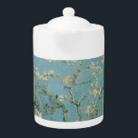 Tetera Flores de almendra por Bella Artes Vincent Van Gog<br><div class="desc">Floreciente árbol de almendros por Vincent Van Gogh. Uno de los cuadros de arte más famosos y hermosos sobre ideas y productos de regalo de alta calidad. Navegue por nuestra tienda para descubrir más excelentes productos con flores de almendra y más pinturas de Vincent Van Gogh.</div>