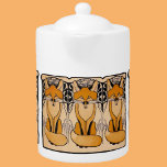 Tetera Foxy<br><div class="desc">Foxes de Art Nouveau</div>