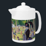 Tetera Georges Seurat - Domingo en La Grande Jatte<br><div class="desc">Domingo en La Grande Jatte / Tarde Dominical en la Isla de La Grande Jatte / Un Dimanche apres-midi à l'ile de la Grande Jatte - Georges Seurat en 1884</div>