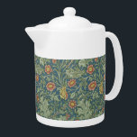 Tetera Hermoso patrón floral William Morris Rosa Verde<br><div class="desc">Hermoso patrón floral William Morris Green Pink Teapot - Este producto está embellecido por un hermoso y audaz patrón floral creado por el popular diseñador y fabricante textil británico William Morris, del siglo XIX, que vivió durante la era victoriana. Morris fue un importante contribuyente al resurgimiento de las artes textiles...</div>