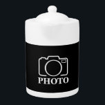 Tetera Idea de regalo de cumpleaños personalizada Cargar<br><div class="desc">Puedes personalizar con tu foto,  logotipo o con tu texto. Puede colocarlos como desee en la página de personalización. Moderno,  único,  simple o personal,  es tu elección.</div>