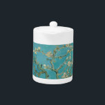 Tetera La flor de almendras de Van gogh<br><div class="desc">La obra maestra de Van Gogh Almond Blossom Por favor visite nuestra tienda para ver otros artículos similares.</div>