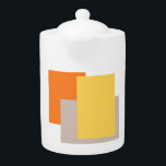 Tetera Llanura minimalista moderna<br><div class="desc">Atractivo,  sencillo y elegante diseño. Puede cambiar los tipos de letra,  los colores,  el fondo con una herramienta fácil de usar.</div>