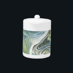 Tetera Mayo reflexiones<br><div class="desc">Este diseño geométrico abstracto con tonos suaves y mudos se inspira en los colores del agua en primavera.</div>