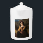 Tetera Mignon Innocence of Adolescent Chica, Bouguereau<br><div class="desc">La niebla matutina se aferró a los campos, un velo de plata sobre las flores silvestres rojas besadas con rocío. Mignon, sus patrones de trazos de pies desnudos en la tierra húmeda, respiraba profundamente, el aroma de la miel pesada en el aire. Este era su mundo, el campo francés, un...</div>