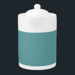 Tetera Minimalista Profesional Moderno Cadet Blue<br><div class="desc">Plantilla profesional simple y moderna.</div>