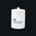 Tetera Oh Guay Text<br><div class="desc">Un texto genial en negro, azul y blanco.</div>