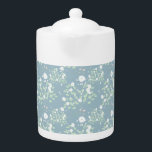 Tetera Patrón de flores silvestres<br><div class="desc">Patrón de flores silvestres</div>