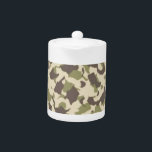 Tetera Patrón de vídeo<br><div class="desc">Patrón de camuflaje.</div>