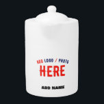 TETERA PERSONALIZABLE MODERNO ESTILO BLANCO VERIFICADO MA<br><div class="desc">ESTE ES UN DISEÑO PARA TODOS. PUEDE CAMBIAR,  REDUCIR O AGREGAR LOGO,  FOTO,  TEXTO Y COLORES COMO QUIERA. GRACIAS.</div>