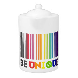 Tetera Ser código de barras único Orgullo Lgbt