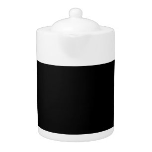 Tetera Solo código hex negro 000000