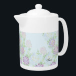 Tetera Tea Pot : Un Niebla De Flores Silvestres<br><div class="desc">ilustracion : Flores salvajes dentro de una niebla</div>