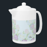 Tetera Tea Pot : Un Niebla De Flores Silvestres<br><div class="desc">ilustracion : Flores salvajes dentro de una niebla</div>