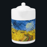 Tetera Vincent van Gogh - Wheatfield con cuervos<br><div class="desc">Wheatfield con Crows / Champ de ble aux corbeaux - Vincent van Gogh,  1890 en Auvers-sur-Oise</div>