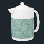 Tetera Vintage William Morris Golden Lily<br><div class="desc">La decoración de este producto está inspirada en Golden Lily, un patrón de William Morris creado en 1897 por su asistente, John Henry Dearle, para Morris and Company. La decoración está compuesta por una gran variedad de plantas entrelazadas, con flores rosas, amarillas y azules y follaje verde sobre fondo azul...</div>