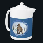 Tetera Wooly Mammoth<br><div class="desc">Mamut Wooly en un típico entorno de tundra de la era del hielo. Los mamut Wooly no eran notablemente más grandes que los elefantes africanos de hoy. Los toros de mamut completamente cultivados alcanzaron una altura de entre 2, 5 y 2, 5 metros, mientras que las variedades enanas alcanzaron entre...</div>