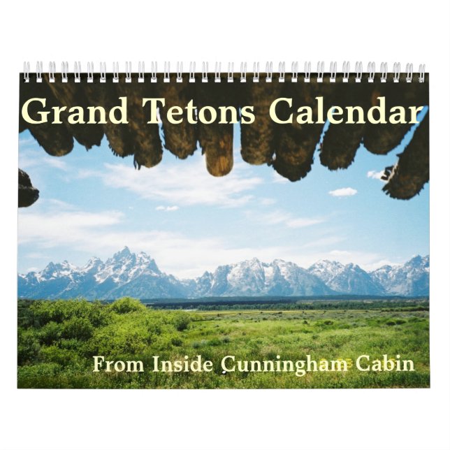 Tetons magnífico del calendario de Yellowstone (Tapa)