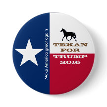 Texan para el botón del triunfo