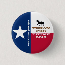 Texan para el botón del triunfo