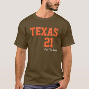 TEXAS #21 VINTAGE BASEBALL JERSEY