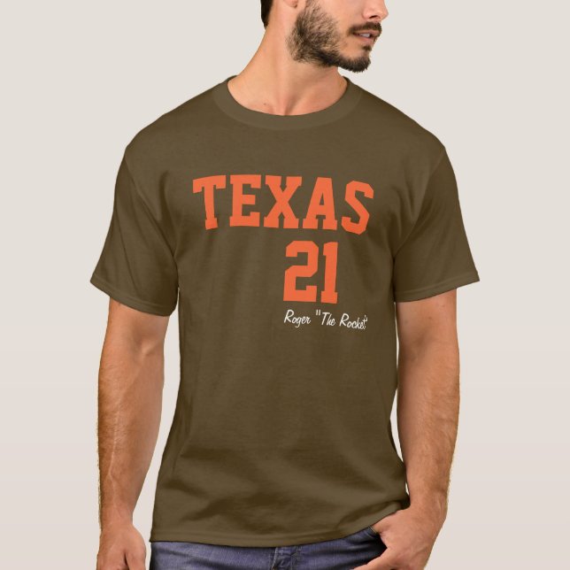 TEXAS #21 VINTAGE BASEBALL JERSEY (Anverso)