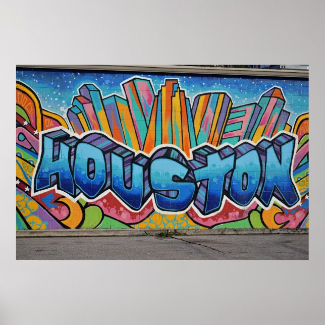 Texas - Arte callejero de Houston (Frente)
