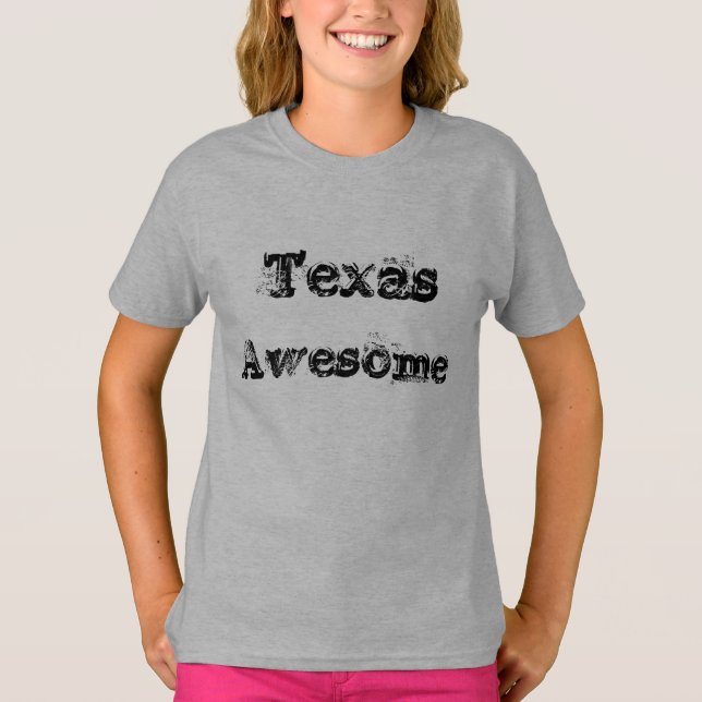 Texas asombrosa cita camiseta femenina (Anverso)