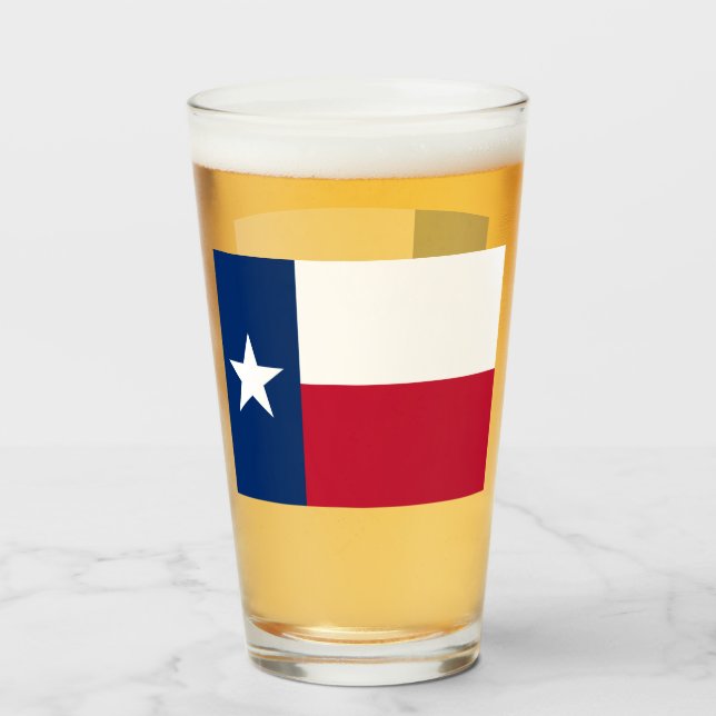 TEXAS BEER GLASS (Anverso (lleno))